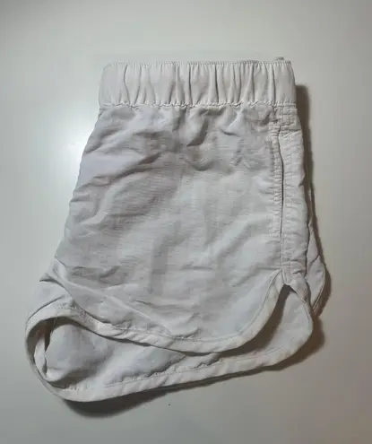 Full Tilt white nylon shorts