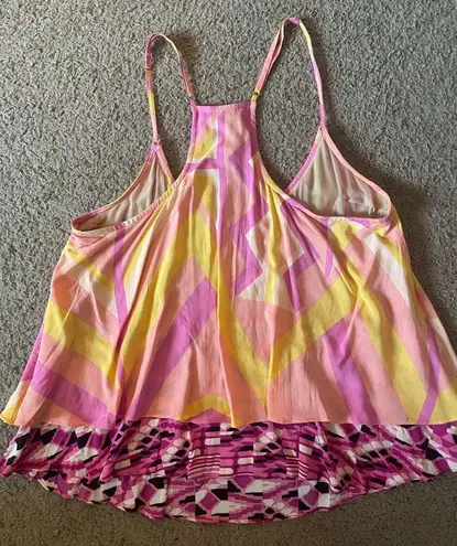 Plenty By Tracy Reese Spaghetti Strap Tank Top with Sequins