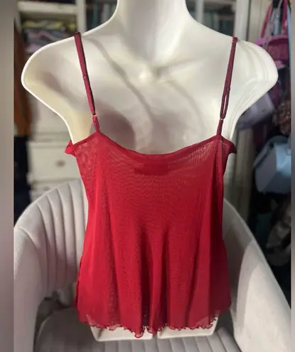 The Limited Y2K styled mesh cami top - Image 5