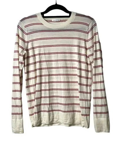 Club Monaco 100% merino wool striped sweater women’s large