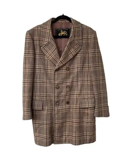 Vintage Herman Phillips Plaid Wool Double