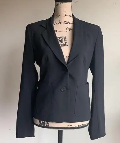 Ungaro Fever Black Blazer Size 8