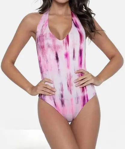 PQ Swim Avery One Piece Swimsuit In Spell Women’s Pink & Purple Size Medium