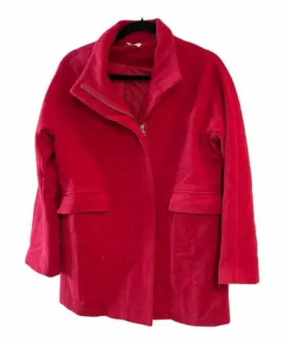 barney's new york Barney's Red Wool Coat