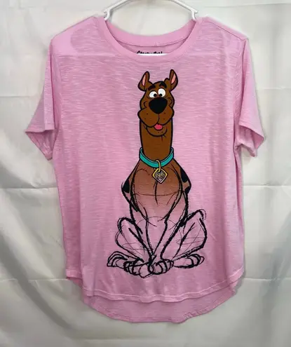 Scooby Doo women's light pink lightweight short sleeve casual relaxed tshirt XL