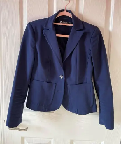 New York & Co. 7th Ave Navy Blue Blazer