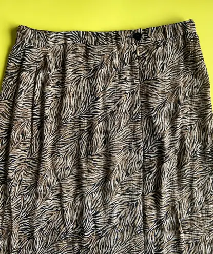 Pendleton Vintage Tiger Print Floral Tank Top & Skirt Matching Set