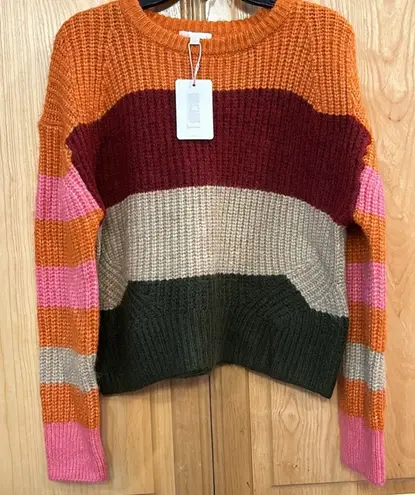 Gianni Bini GB Multi Colored Striped Sweater thumbnail 2