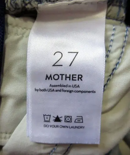 NWT Mother Tucked Under High Waist Spinner in Oh Snap! Relaxed Jeans 27