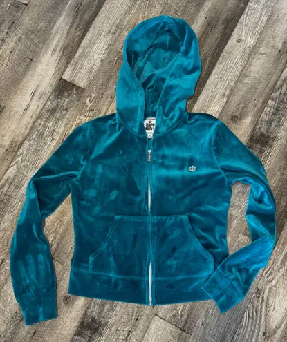 Juicy Couture Velvet Zip Up