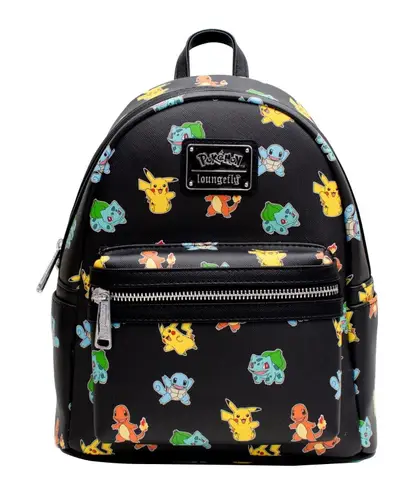 Lounge Fly · One Size · Pokémon Starters · Faux Leather Mini Backpack · New