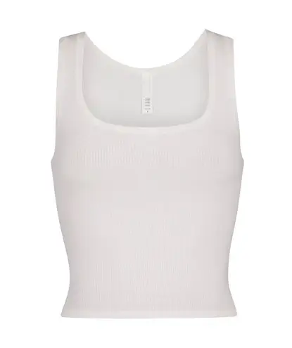 SKIMS Soft Lounge Ribbed Tank Top Marble Size XL