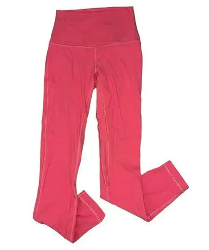 Lululemon  Athletica high rise align hot pink leggings women’s size 2