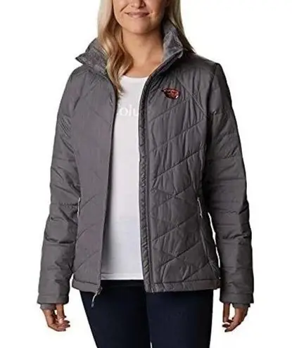 Columbia Oregon State Univesity OSU Beavers Heavenly Puffer Omni- HEAT Jacket S