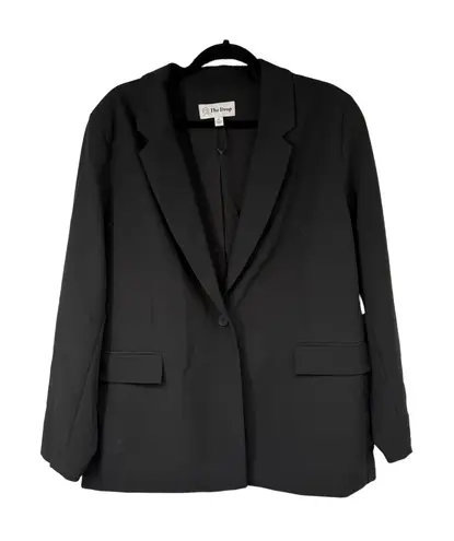 The Drop Blazer Womens 2X Black Single