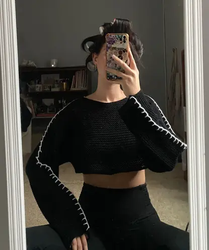 PaperMoon Cropped Sweater