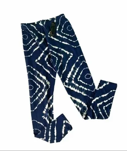 Leggings Depot Navy Leggings Bold Tie Dye Print One size fits most
