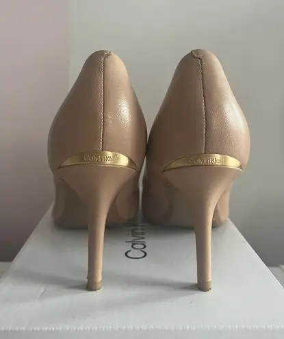 Calvin Klein High Heel Beige/Taupe Shows Size 10