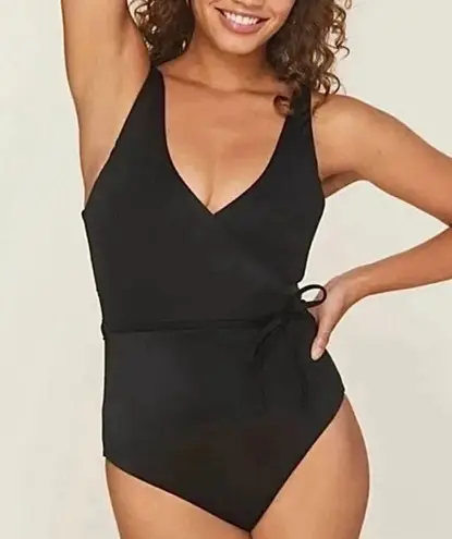 ANDIE NWT  Black The Belmar One Piece Swimsuit Size Medium