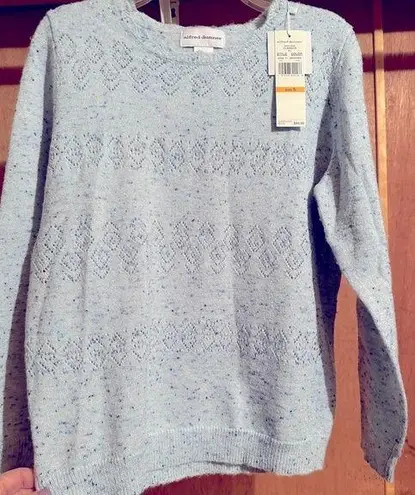 kim rogers Light aqua blue  sparkly. NWT. Size Small