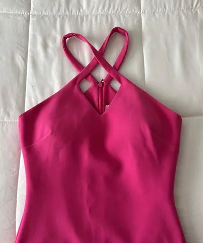 Likely Lively Crossover Halter Dress