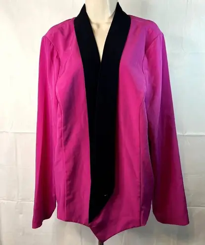 Kardashian Kurves Hot Pink Blazer NWOT Womens Size 24W