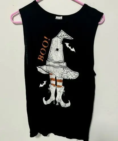 Fifth Sun COPY - Halloween Witch Boo Tank Top Women’s M