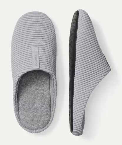 Bombas Women's Nest Slipper Slip On Backless in Nimbus Grey Size 10