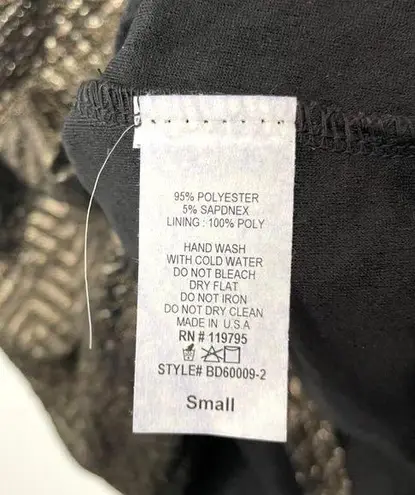 Moon Collection New The Moon Metallic Chevron Cut Out Side Mini Dress Gold Black