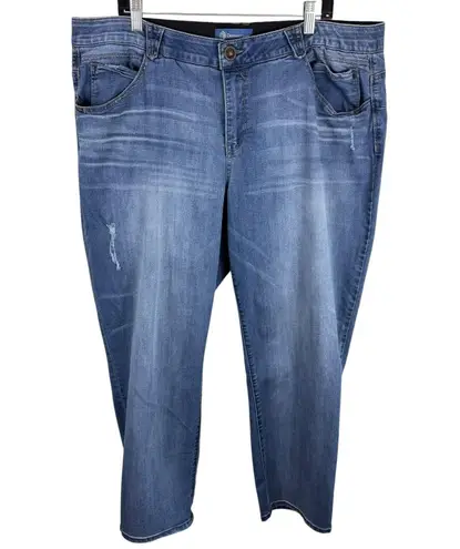 Democracy "Ab"solution Straight Leg High Rise Jeans 22W