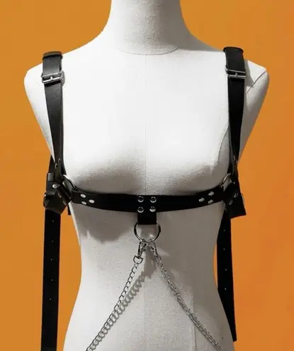 Suspender Harness Chains O Rings Belt New