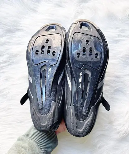 Shimano Black WR42 Cycling Bike Shoes Size 8