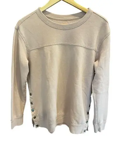 Abercrombie & Fitch  Pale Pink Slouchy Oversized‎ Long Sweater Sweatshirt Small