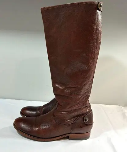 Frye  Melissa Calf High‎ Riding Leather Boots