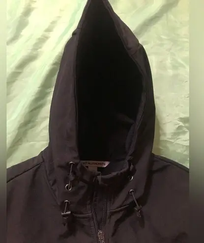 Port Authority Women’s Black Thick Hooded Jacket Size L