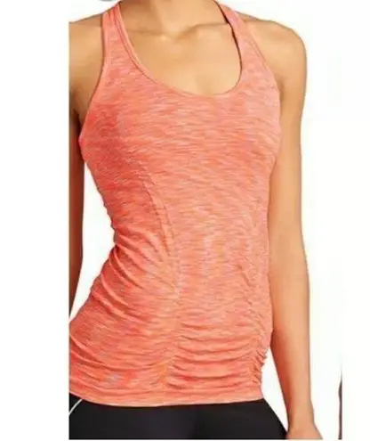 Athleta  | Tank Small Space Dye Orange Racerback