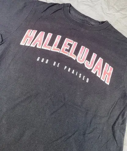 Faith Tshirt Black Size XS