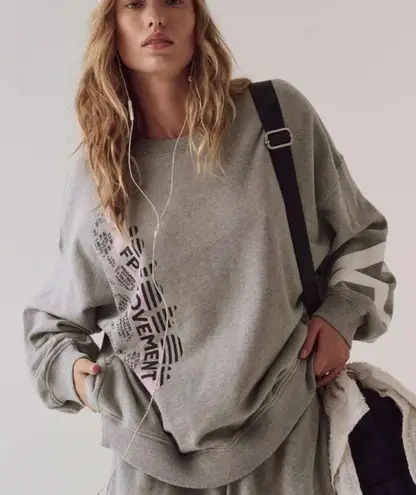 Free People  Movement Crewneck Sweatshirt - Image 1