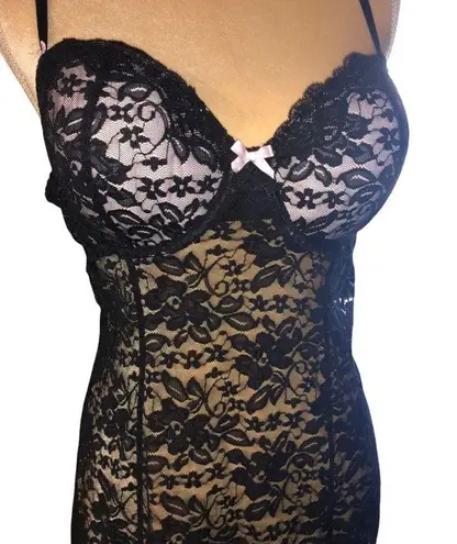 Apt. 9  black lace nighty!