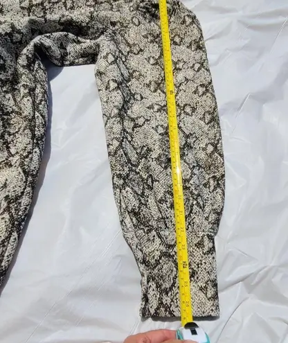 Andamane "BAYLEE" SNAKESKIN JACQUARD MINI Sz L NWT