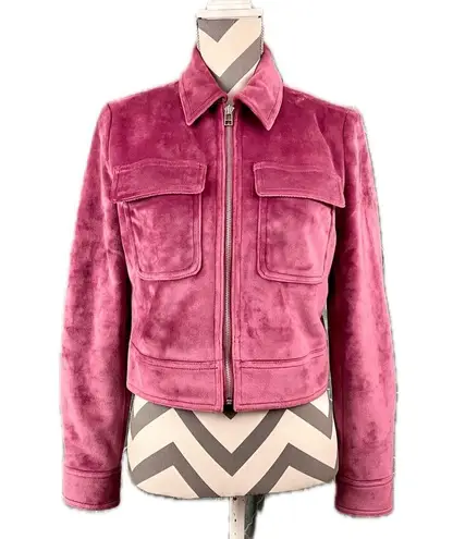 Nine West NWT -  Velour Bomber Jacket - Size XS