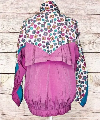 Vintage Windbreaker Jacket by Cheetah Sport Size S