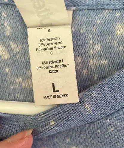 Morgan Wallen tshirt size lg Blue