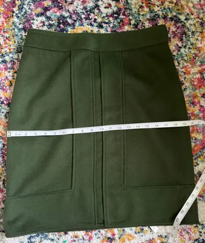 ANINE BING Green Mini Skirt