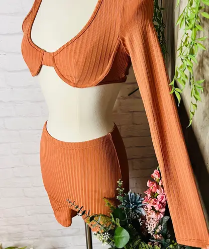 NEW Rust Set Brown Size XS