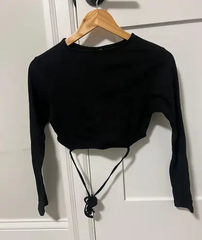 Leonisa Long Sleeve Crop Top 