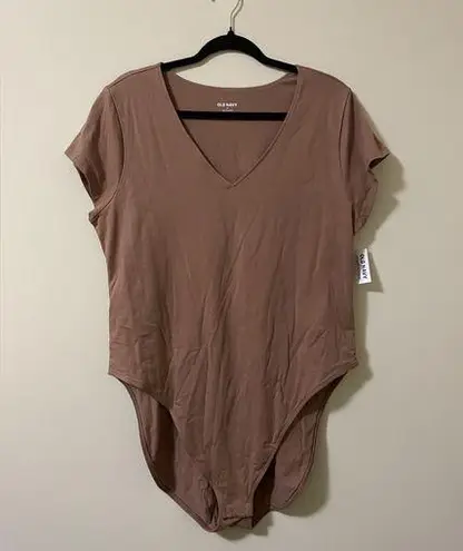 Old Navy NWT  T-Shirt‎ Bodysuit in Oaky Brown - 2X