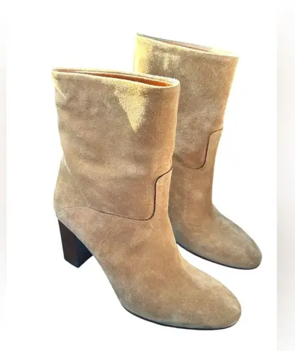 Polo Ralph Lauren Women's Brown Brindley Suede Boots SIZE 9 *READ GORGEOUS NWOB