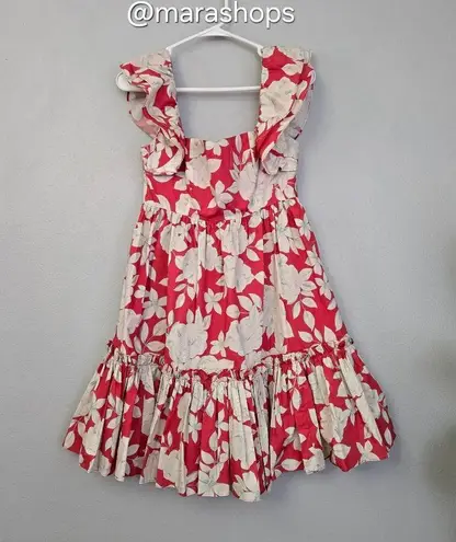 Cara Cara Lexa Ruffled Floral Mini Dress Size XS