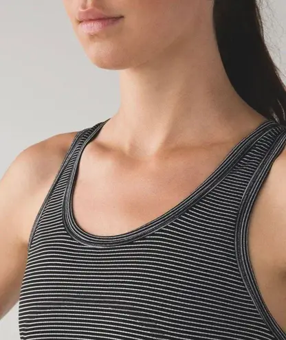 Lululemon Swiftly Tech Racerback Stripe Tank Top Size 6